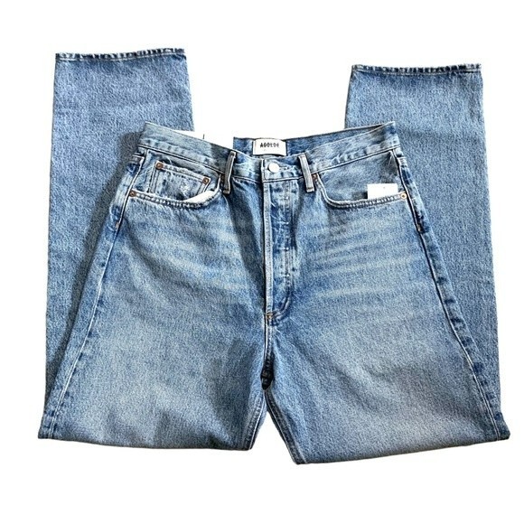AGOLDE 90’S PINCH WAIST STRAIGHT LEG JEANS IN RULE SIZE 26 - Picture 7 of 10